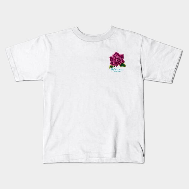 Neon Rose-Pink Edition Kids T-Shirt by bcbandana